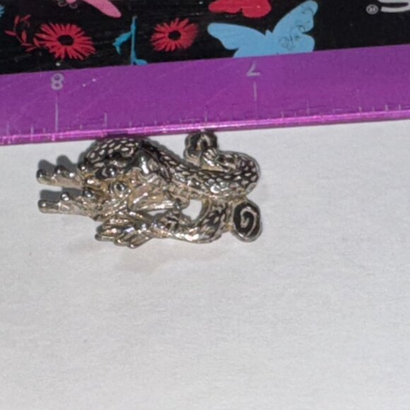 Sterling Silver Asian Dragon Pendant - Picture 13 of 16